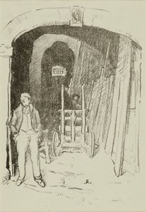The Wood Sawyer od William Penhallow Henderson