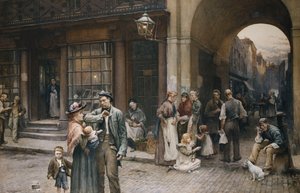 Sobotní noc, 1898 od William Permeanus Cornish