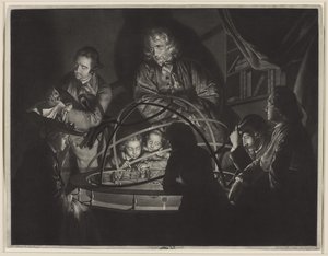Filozof přednášející v Orrery po Josephu Wrightovi z Derby (1734-97)