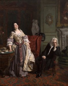 Alexander Pope prohlásil svou lásku k lady Mary Wortley Montaguové, 1852