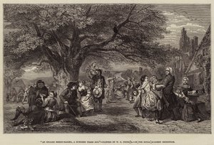 Anglické veselí, před sto lety od William Powell Frith