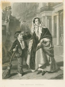 Bleak House: The Crossing Sweeper od William Powell Frith