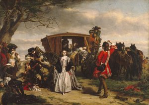 Claude Duval, ilustrace z 