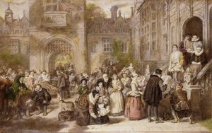 Dospívání za starých časů, 1907 od William Powell Frith