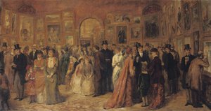The Private View, 1881, 1882 od William Powell Frith