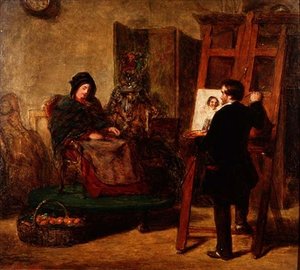 Ospalý model od William Powell Frith