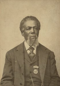 Kabinetní vizitkový portrét Thomase Mundyho Petersona, 1884. od William R. Tobias