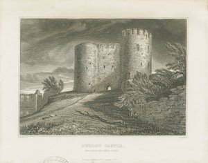 Dudley Castle – The Keep: rytina, nd [c1828]