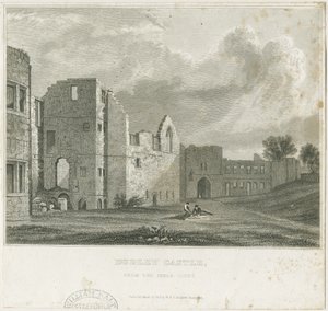Dudley Castle – The Keep: ocelorytina, nd [c1831] od William Radclyffe