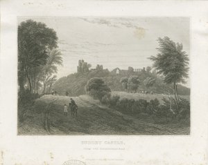 Dudley Castle: ocelorytina, nd [c1831] (tisk) od William Radclyffe