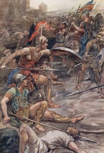 Epaminondas brání Pelopida od William Rainey