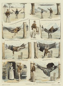Hammock a já (chromolitho)