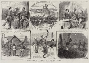 Humours of Campaigning in Barma od William Ralston