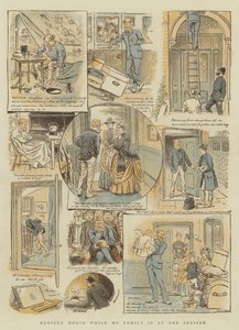 Keeping House, zatímco moje rodina je u moře (chromolitho) od William Ralston
