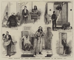 Antispiritualistická zábava pánů Maskelyne a Cooke v Egyptském sále