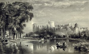 Hrad Windsor ze severozápadu od William Richardson