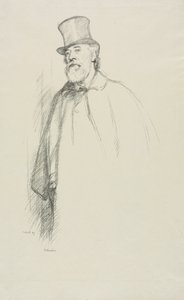 Alphonse Legros od William Rothenstein