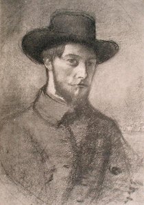 Portrét Augusta Johna (1879-1961) (litho) od William Rothenstein