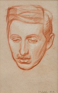 Portrét E. M. Forstera od William Rothenstein