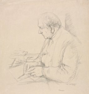 Sir Francis Seymour Haden, 1897. od William Rothenstein