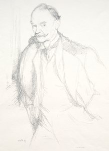 Thomas Hardy od William Rothenstein