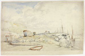 Pobřeží Scarborough od William Roxby Beverley