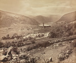 Údolí Glendalough, hrabství Wicklow, Irsko, c. 1864. od William Russell Sedgfield