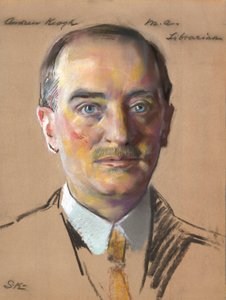 Andrew Keogh, M.A. 1904, knihovník 1916- od William Sergeant Kendall