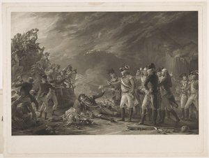 Sortie, vyrobený Garrison of Gibraltar ráno 27. listopadu 1781. od William Sharp