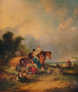 A Gipsy Encampment, c1788