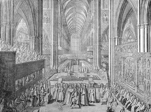 Korunovace Jakuba II. ve Westminsterském opatství, Londýn, 1685 1903