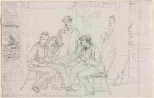 Catching a Tune, pravděpodobně 1867. od William Sidney Mount