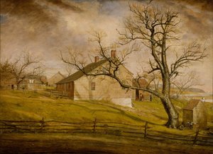 Farmy na Long Islandu, 1862-63. od William Sidney Mount