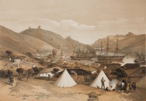 Kukla. Pohled na moře, 1855 od William Crimea Simpson