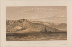 Pohled na Vorontsovský palác, 1855 od William Crimea Simpson