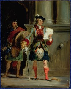 Princ Charlie v Holyrood, 1833 od William Simson