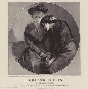 Highland Cousins od Williama Blacka od William Small