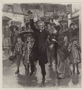 Ilustrace k filmu The Exploration of Reverend John Pedlar od William Small