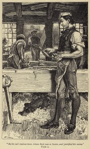 Adam Bede byl ve své vysoké statečnosti Saxon a své jméno odůvodnil od William Small