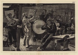 The Arctic Expedition, hudební večer na dolní palubě pohotovosti