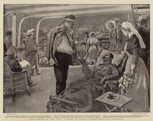 Rozchod cest, scéna na palubě transportu směřujícího domů od William Small