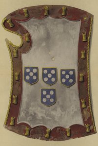 Eduard, král portugalský, 1435-1438 (chromolitho) od William St John Hope