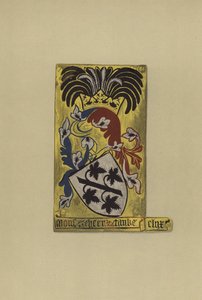 Sir Hertong von Clux, 1421-c 1445 (chromolitho) od William St John Hope