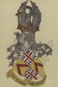 Sir Hugh Stafford, lord Bourchier, 1418 nebo 19-1420 (chromolitho) od William St John Hope