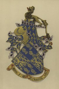 Sir John Beaumont, lord Beaumont, 1393-1396 (chromolitho) od William St John Hope