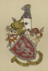 Sir John Grey, hrabě z Tankerville, asi 1419-1421 (chromolit) od William St John Hope
