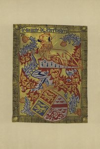 Sir John Talbot, hrabě ze Shrewsbury a Waterford, 1424-1453 (chromolitho) od William St John Hope
