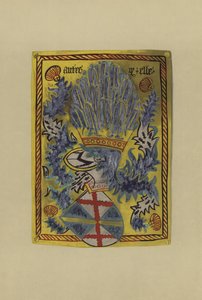 Sir John le Scrope, lord Scrope z Boltonu, 1461-1498 (chromolitho) od William St John Hope