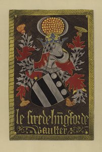 Sir Walter Hungerford, lord Hungerford, 1421-1449 (chromolitho) od William St John Hope
