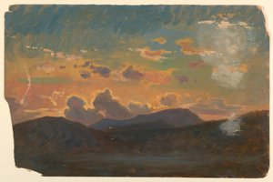 Studium mraků od William Stanley Haseltine